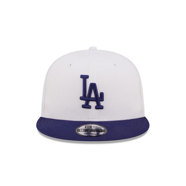 LOS ANGELES DODGERS MLB 9 FIFTY VISIERA PIATTA Biaco/Blu
