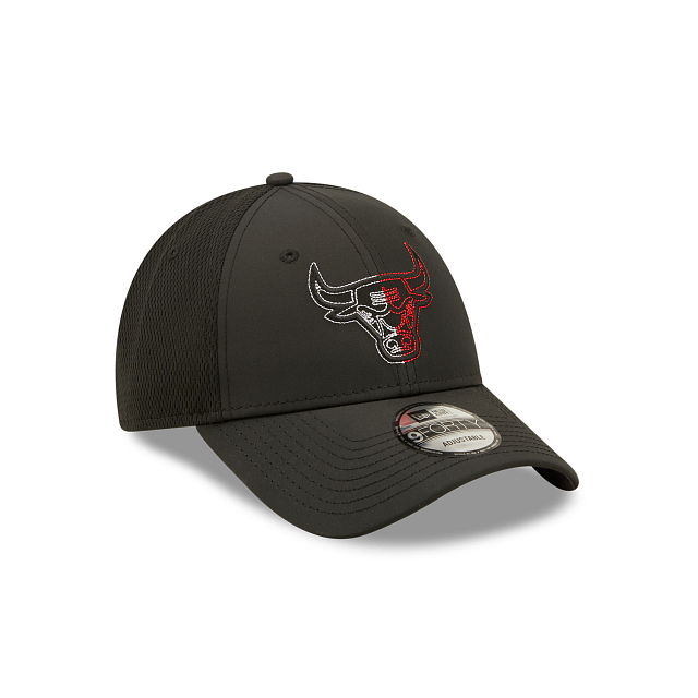 CHICAGO BULLS NBA Black Logo bicolore