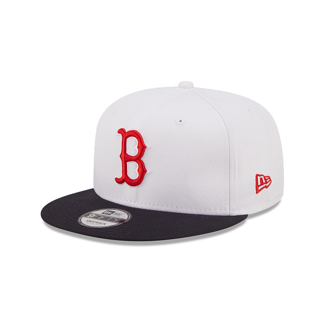 BOSTON RED SOX MLB 9 FIFTY FLAT VISOR White/Black 