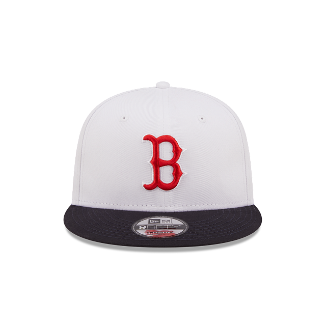 BOSTON RED SOX MLB 9 FIFTY FLAT VISOR White/Black 