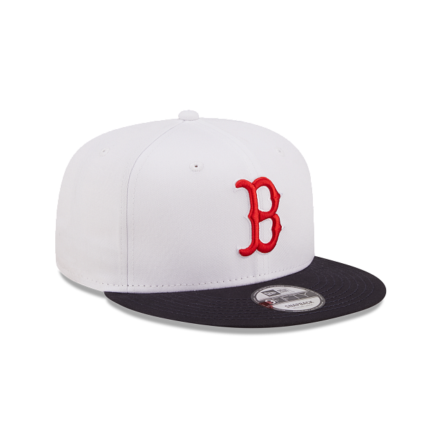 BOSTON RED SOX MLB 9 FIFTY FLAT VISOR White/Black 