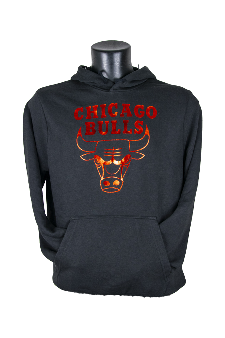 Felpa New Era NBA CHICAGO BULLS LOGO ROSSO