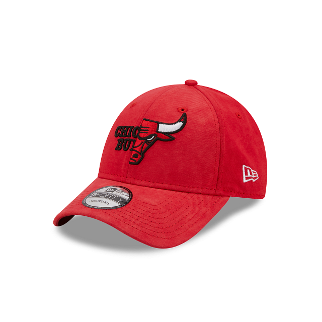 CHICAGO BULLS NBA RED half logo