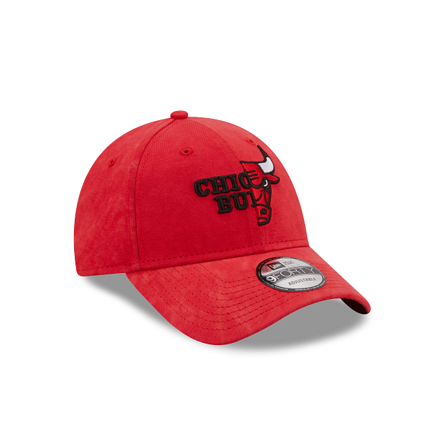 CHICAGO BULLS NBA RED half logo