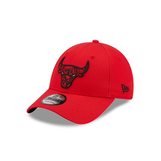 CHICAGO BULLS NBA RED MARBLED LOGO