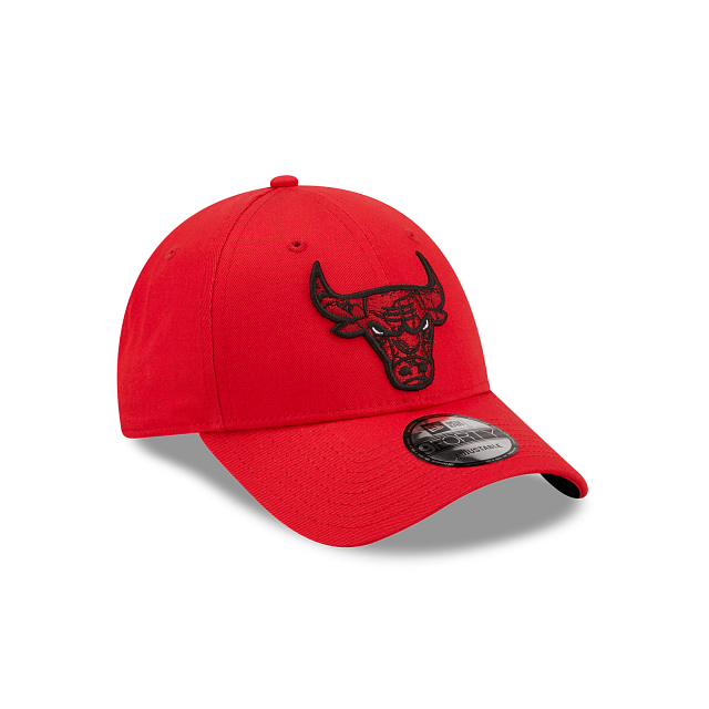 CHICAGO BULLS NBA ROSSO LOGO MARMORIZZATO