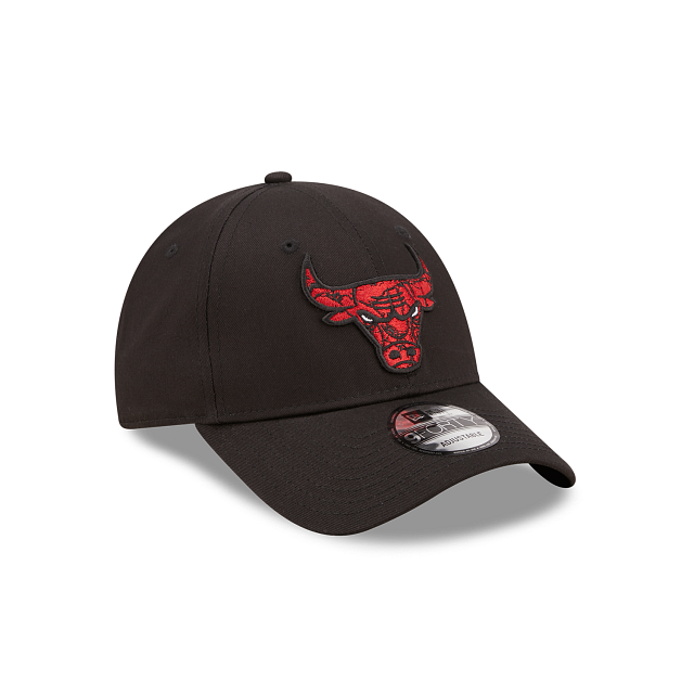 CHICAGO BULLS NBA NERO LOGO MARMORIZZATO