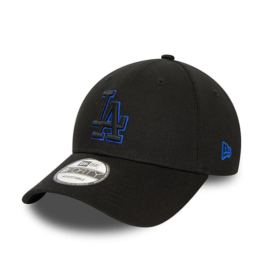 9FORTY LA Dodgers Metallic Outline Nero