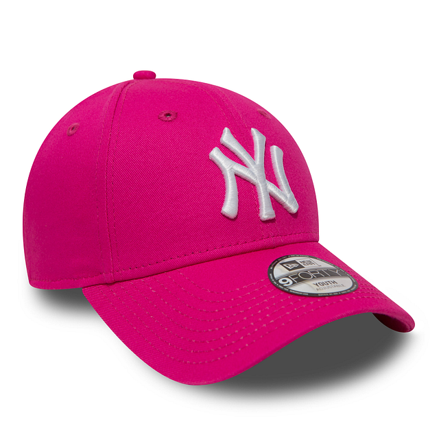 Cappellino 9FORTY Regolabile New York Yankees Essential Kids Rosa