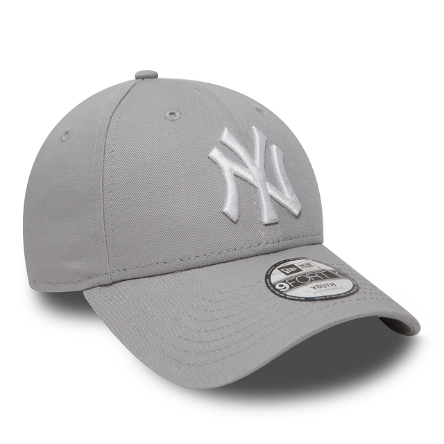 Cappellino 9FORTY Regolabile New York Yankees Essential Kids Grigio