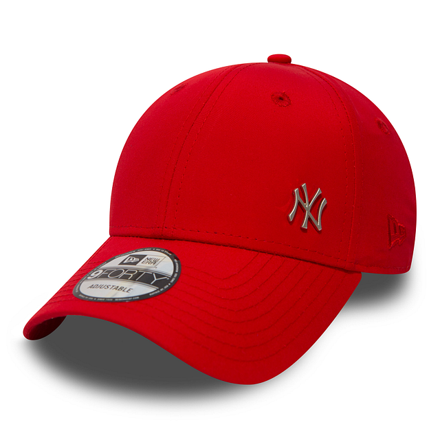 Cappellino 9FORTY Regolabile New York Yankees Mini Metal rosso