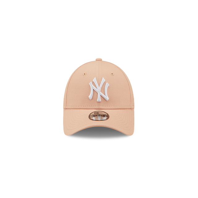 CAPPELLINO NEW YORK YANKEES BAMBINO E YOUNG ROSA PELLE