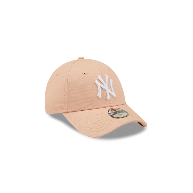 CAPPELLINO NEW YORK YANKEES BAMBINO E YOUNG ROSA PELLE