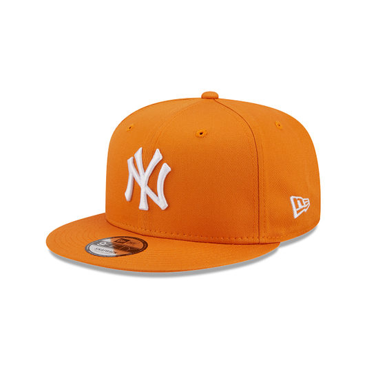 NEW YORK YANKEES MLB 9 FIFTY ORANGE FLAT VISOR 