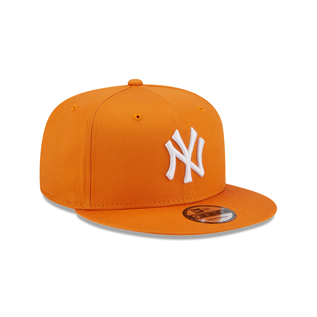 NEW YORK YANKEES MLB 9 FIFTY ORANGE FLAT VISOR 