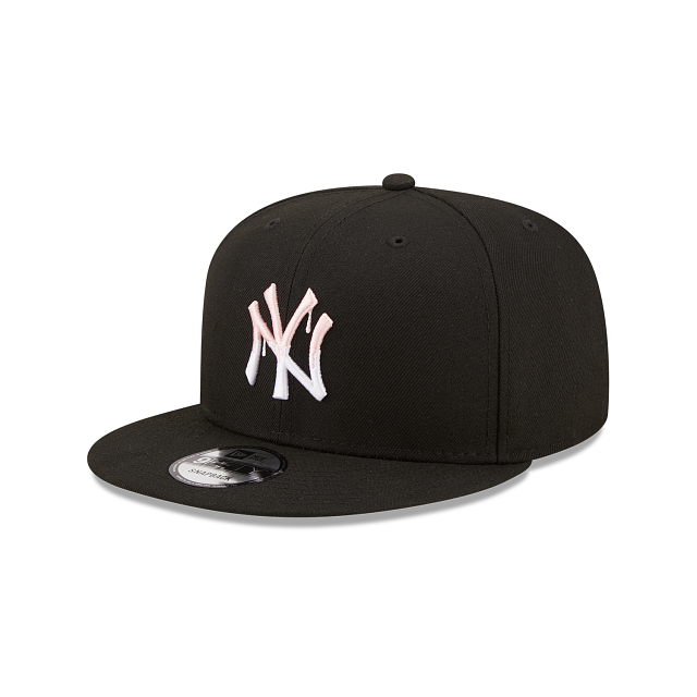 NY YANKEES MLB 9 FIFTY FLAT VISOR BLACK 