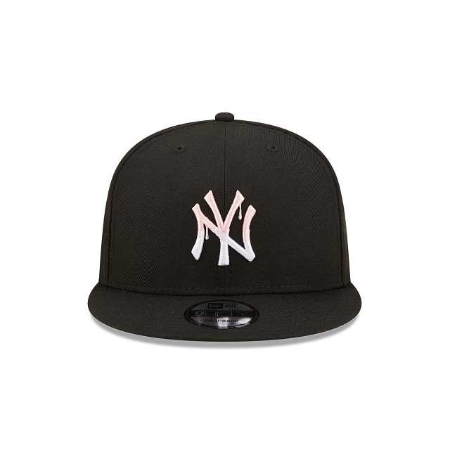 NY YANKEES MLB 9 FIFTY FLAT VISOR BLACK 