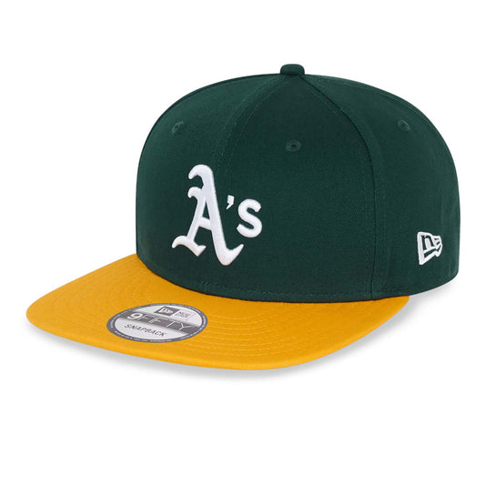 Cappellino 9FIFTY Snapback Oakland Athletics MLB Essential Verde scuro