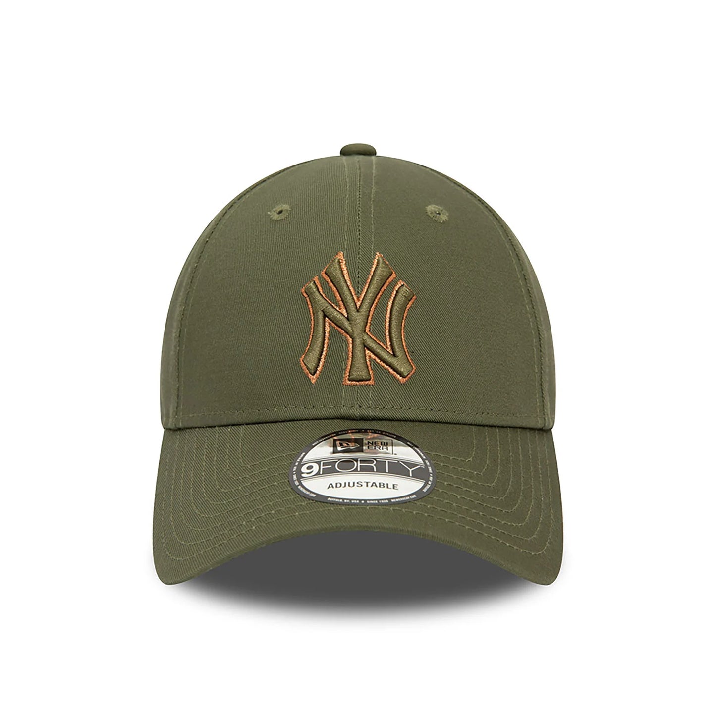 9FORTY New York Yankees Metallic Outline Verde